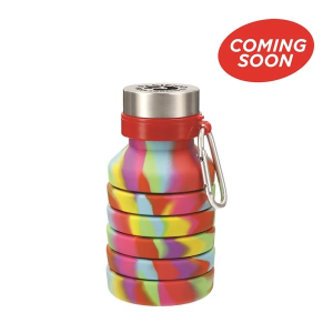 Zigoo Silicone Collapsible Bottle 18oz - Tie Dye